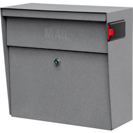 Metro Wall Mount Locking Mailbox Granite