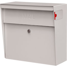 Metro Wall Mount Locking Mailbox White
