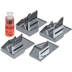 115 Pc. Black Oxide Jobbers Drill Set With Index