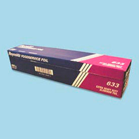 REY 633 - Extra Heavy-Duty Aluminum Foil Roll, 24" x 500'