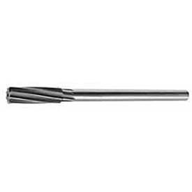 1/4" HSS Helical Flute Straight Shank Chucking Reamer