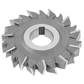 Staggered Tooth Side Milling Cutter, 4" Diameter x 3/8" Face x 1-1/4" Hole x 18 Teeth