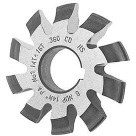 Involute Gear Cutters, 14.5 ° Pressure Angle, DP 32-1 #3