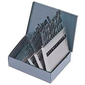 60 Pc. HSS Black Oxide Jobbers Drill Set