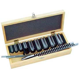 Keyway Broach Set # C-10 Coll. 36 Comb.