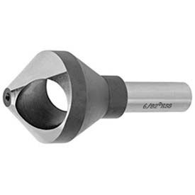 HSS Zero Flute Countersink Deburring Tool 90°, # 3 Size, 5/16 Small x 25/32 Large Dia.