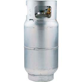 8 Gal. Aluminum LPG Forklift Tank - 80 Lb. Water Capacity