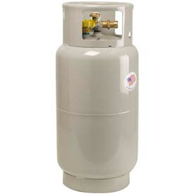 8 Gal. Steel LPG Forklift Tank - 80 Lb. Water Capacity