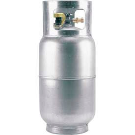 8 Gal. Aluminum LPG Forklift Tank - 80 Lb. Water Capacity