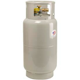 8 Gal. Steel LPG Forklift Tank - 80 Lb. Water Capacity