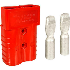 Connector - 3/0 Wire Gauge - 350 Amp - Red