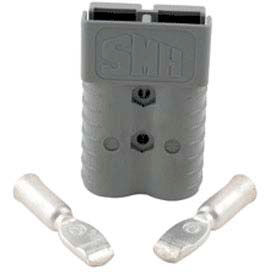 SMH SY Connector - 2/0 Wire Gauge - 350 Amp - Gray