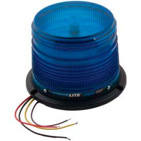 Meteorlite 22050 Low-Profile Strobe Light - 12-48 Volts - Permanent Mount - Blue
