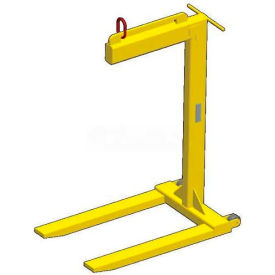 Wheeled Dual Bale Lift Pallet Lifter - 4000 Lb. Capacity
