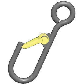 1/2" Alloy Latching J-Hook - 650 Lb. Capacity