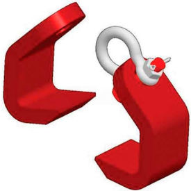 9/32" Grade 100 Plate Hook - 4300 Lb. Capacity