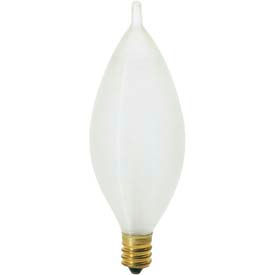 25w Incandescent W/ Candelabra Base Bulb