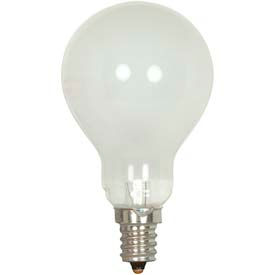 40w Incandescent W/ Candelabra Base Bulb