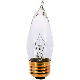 25W Incandescent Bulb with Medium Base, 130V.