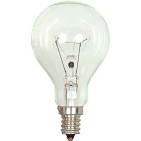 40w Incandescent Bulb with Candelabra Base