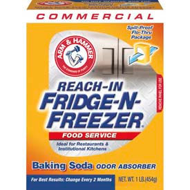 Fridge-N-Freezer Pack Baking Soda , Unscented, 16 oz. Box, 12 Boxes