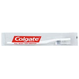 Cello Wrapped Toothbrush, White 144/Case