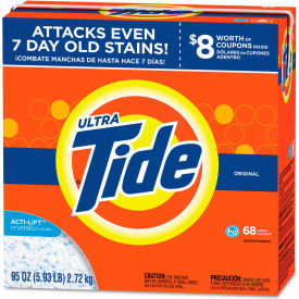 HE Laundry Detergent Powder, 95 oz. Box, 3 Boxes