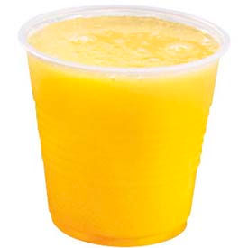 Plastic Cold Cups, 3.5oz, Translucent, 2,500/Carton