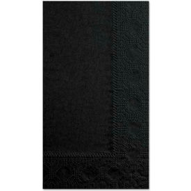 Dinner Napkins, 15"W X 17"D, Black, 1000/Carton