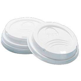 Drink Thru Lids, For 12 & 16 Oz. Paper Cups, White, 1000 ct