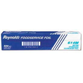 Lighter Gauge Standard Aluminum Foil Roll, 18" X 500 Ft - Silver, 1 roll