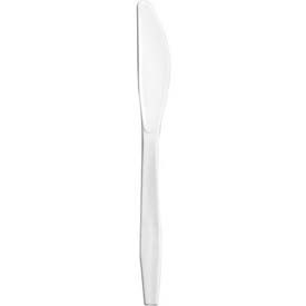 Individually Wrapped Knife Plastic White 1000/Carton