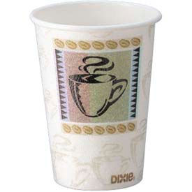 12 oz. PerfecTouch Hot Cups, Coffee Dreams Design, 1000 ct