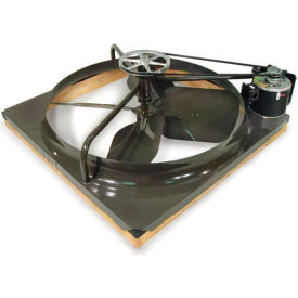 36" Belt Drive Whole House Fan - 1/3 HP