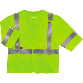 Class 3 FR Modacrylic Vest - Lime