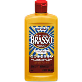 Metal Surface Polish, 8 oz. Bottle, 8 Bottles
