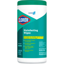 Disinfecting Wipes, 7" x 8", Fresh Scent, 75 Wipes/Can, 6/Case