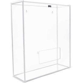Acrylic Medium Apparel Dispenser for Hairnet/Beard Covers, 15"W x 18"H x 6"D