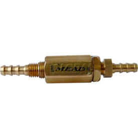 Flow Control In-Line MF1-04, Barb For 1/4" OD Tube Both Ends, One-Direction Control Flow
