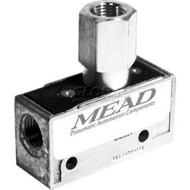 3 Port, 2 Pos, Air Pilot Valve, 1/8" NPTF Port, Sngl Pressure Actr