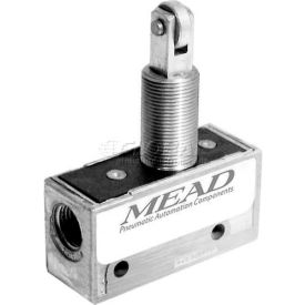 Air Valve MV-30, 3 Port, 2 Pos, Mechanical, 1/8" NPTF Port, Cross Plunger Actr
