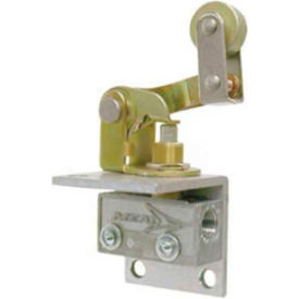 Air Valve, 3 Port, 2 Pos, Mechanical, 1/8" NPTF Port, HD One-Way Roller Actuator