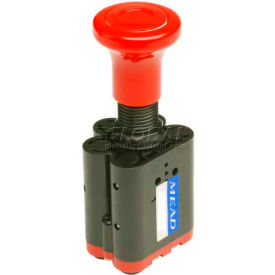 Manual ACV-R25-AP, 1/4" NPT, Red Knob, Air Applied