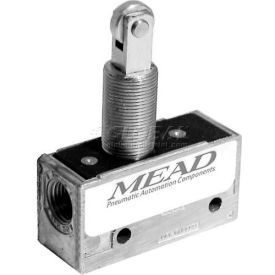 MV-25, 3 Port, 2 Pos, Mechanical, 1/8" NPTF Port, Roller Plunger Actr