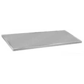 Flat Countertop, 304 Stainless Steel, 60"W x 30"D x 2" Thick, Satin Finish