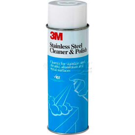 Stainless Steel Cleaner & Polish, 21 oz. Aerosol Can, 12 Cans