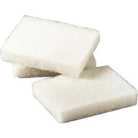 Light Duty Scouring Pads, White, 40 Pads - 9030