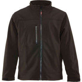 Non-Insulated Softshell Jacket Regular, Black - 4XL