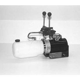 Buyers Manual 4-Way/3-Way Valve DC Power Unit, 1.8 Qt Poly Reservoir, .250" NPTF Outlet