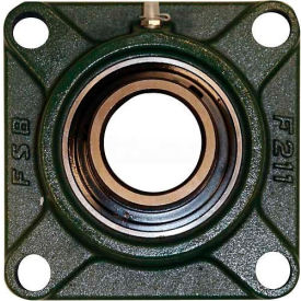 Flange Unit, 4-Hole, 2in, Set Screw Locking - Min Qty 2